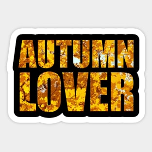 Autumn Lover Sticker